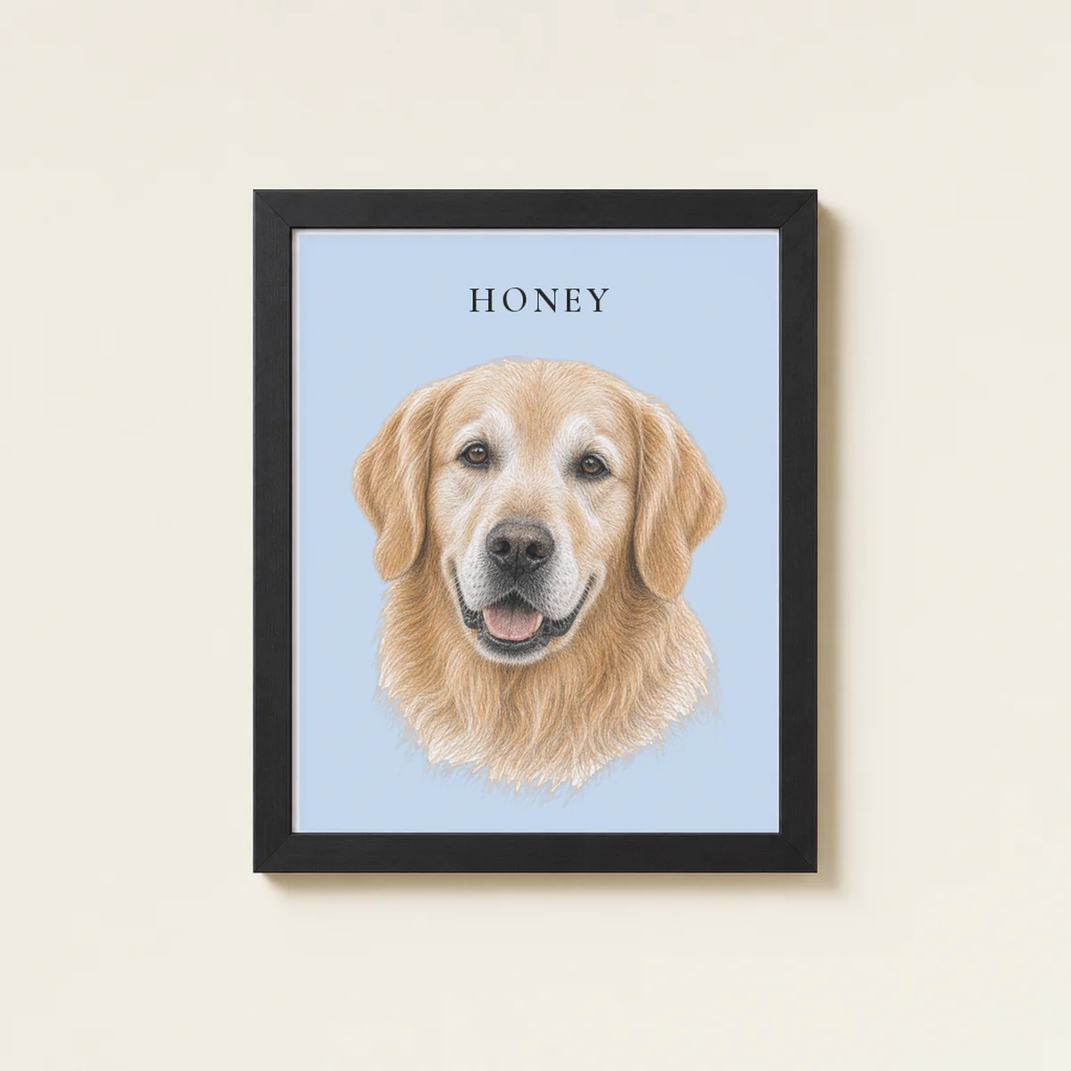 Framed Pet Portrait